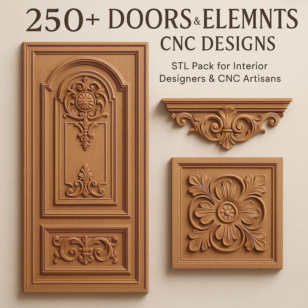door stl, architectural cnc files, panel stl design, cnc molding, cnc trim stl, door frame stl, furniture door cnc, cnc carving door, wood door stl, interior cnc design, arch element stl, cnc frame relief, wall element stl, classic door cnc, architecture stl pack