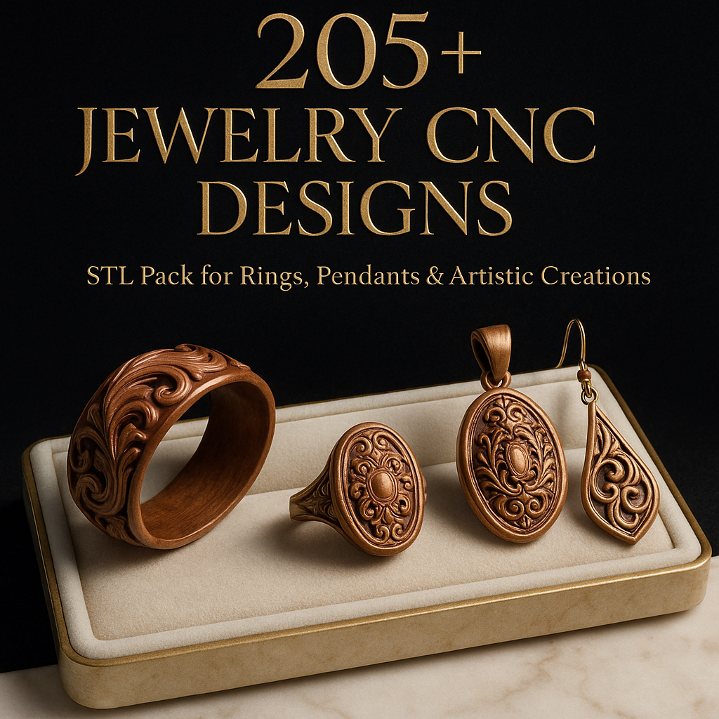 jewelry stl, ring cnc file, necklace stl design, earring cnc files, bracelet cnc stl, cnc jewelry pack, wearable cnc design, jewelry carving stl, custom jewelry cnc, stl for jewelers, artistic cnc pack, cnc engraved jewelry, 3d ring stl, laser cut jewelry, jewelry maker cnc