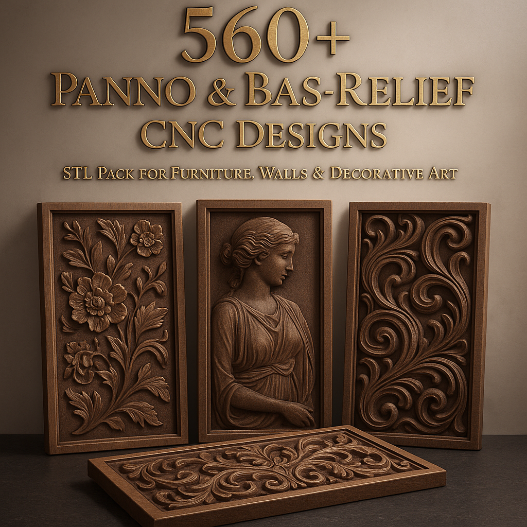 bas relief stl, panno cnc files, wall panel stl, 3d relief carving, cnc bas relief designs, decorative panel stl, cnc wall art, ornate stl files, cnc ornament pack, furniture panel stl, cnc carving relief, baroque panel stl, floral relief stl, architectural stl pack, interior cnc art