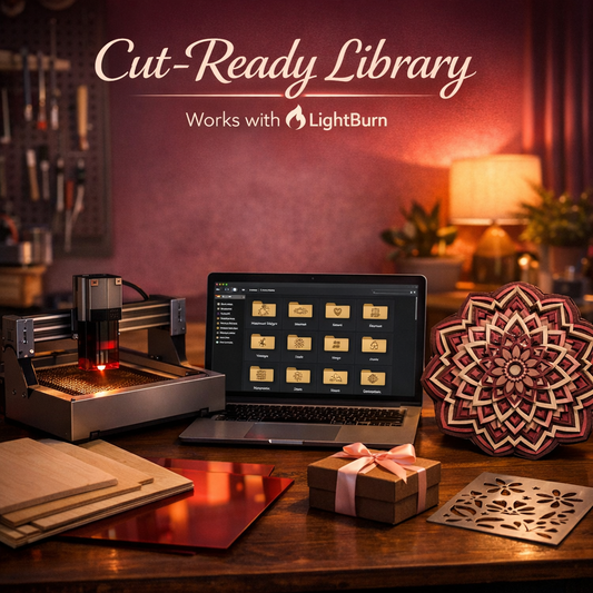 Laser Cut Mega Pack – 200,000+ Vector DXF Files for 2D & 3D CNC