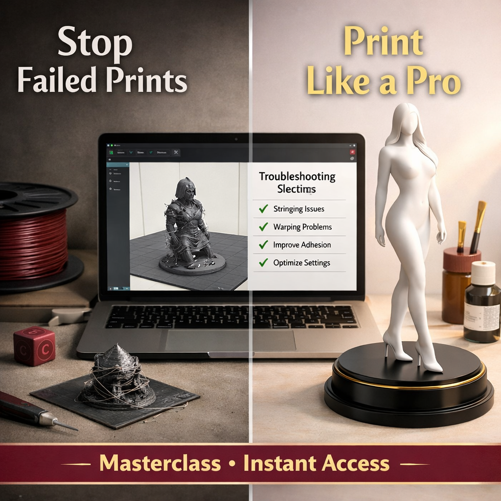 3D Printing Masterclass - From Beginner to Profitable 3D Printing Business