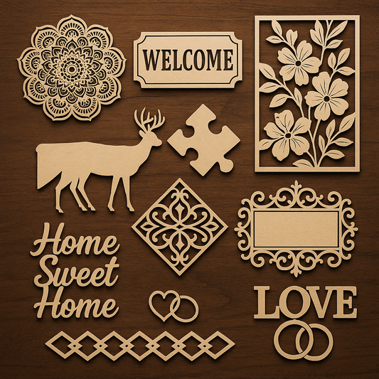 Laser Cut Mega Pack – 200,000+ Vector DXF Files for 2D & 3D CNC