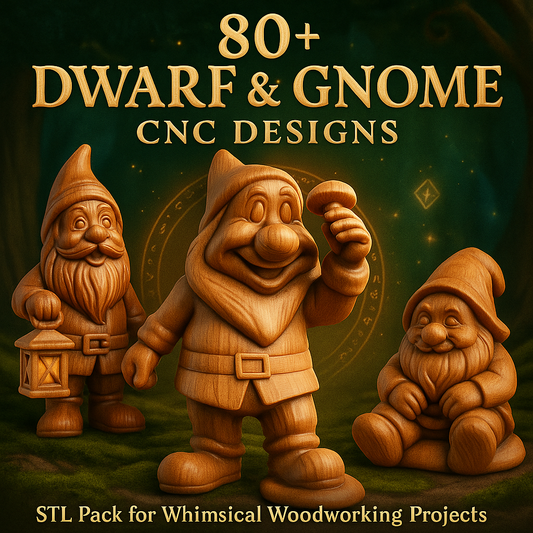 gnome stl, dwarf cnc files, fantasy carving stl, gnome cnc design, 3d dwarf model, cnc garden decor, whimsical cnc stl, magic stl pack, cnc gnome figure, dwarf relief stl, enchanted carving, wood carving gnome, gnome statue cnc, fairy tale stl, fantasy cnc bundle