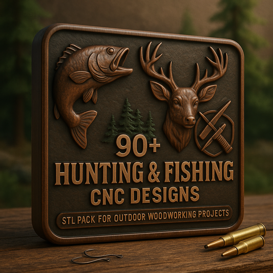 hunting stl, fishing cnc files, deer stl design, fish cnc relief, outdoor cnc pack, wildlife carving stl, rifle stl, angler cnc design, duck hunting stl, cnc hunting decor, cnc fishing wall art, cnc animal stl, fisherman gift stl, 3d hunting cnc, rustic wood carving