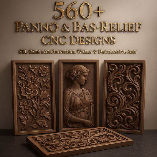 bas relief stl, panno cnc files, wall panel stl, 3d relief carving, cnc bas relief designs, decorative panel stl, cnc wall art, ornate stl files, cnc ornament pack, furniture panel stl, cnc carving relief, baroque panel stl, floral relief stl, architectural stl pack, interior cnc art