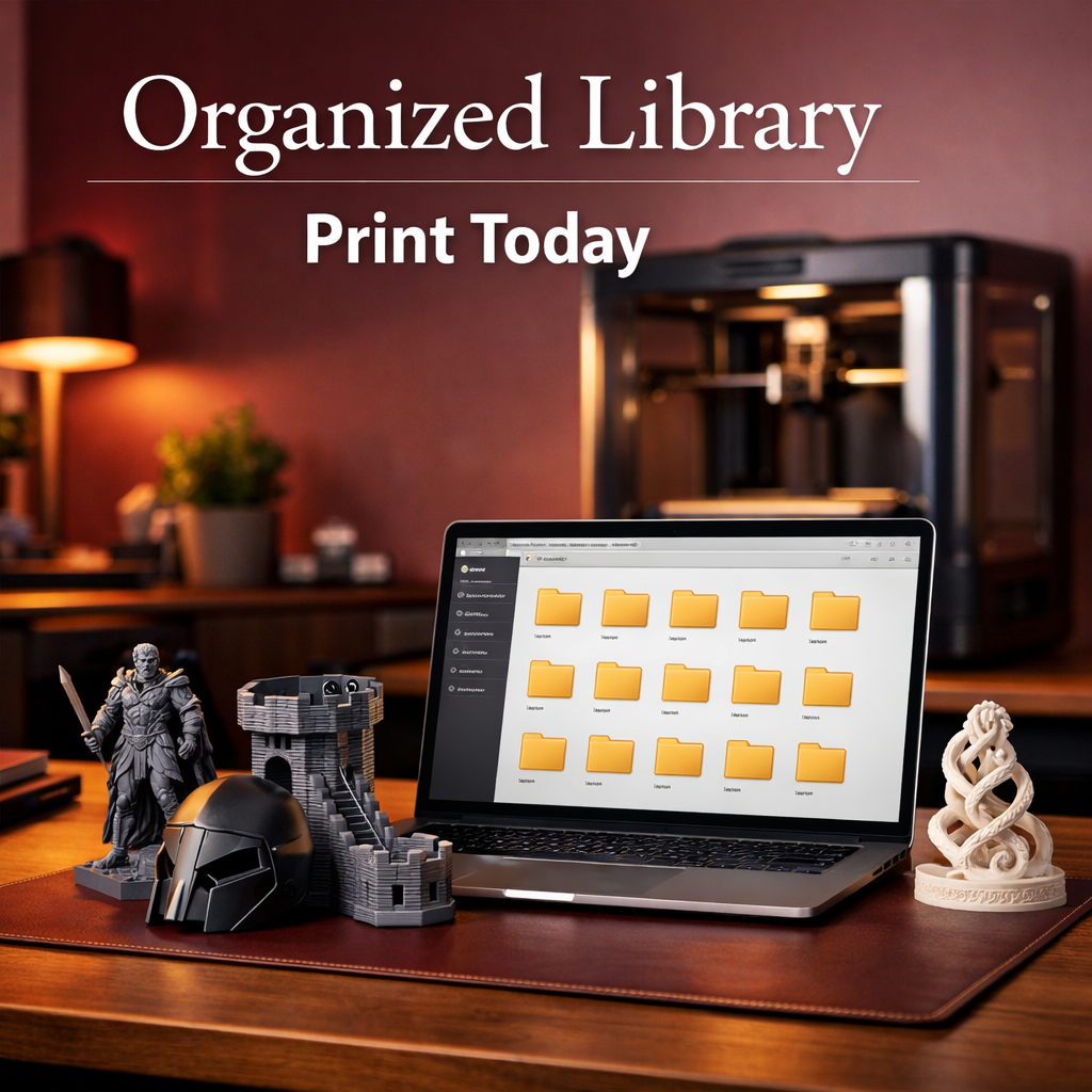 MEGA ULTIMATE STL PACK – 12TB of Premium 3D Printing Files