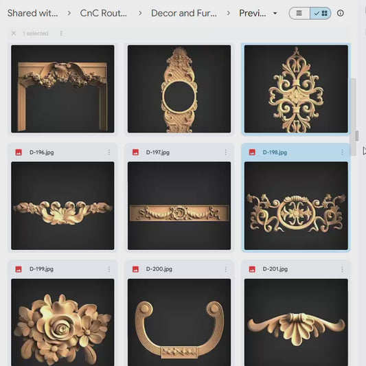 furniture stl, decor cnc files, table leg stl, furniture panel cnc, cnc molding design, wall decor stl, cabinet stl design, cnc carving furniture, interior cnc art, 3d wood decor, home cnc pack, cnc woodworking bundle, rococo stl, cnc vintage panel, classic furniture stl
